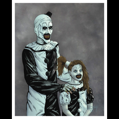 Art the Clown & The Little Pale GIrl