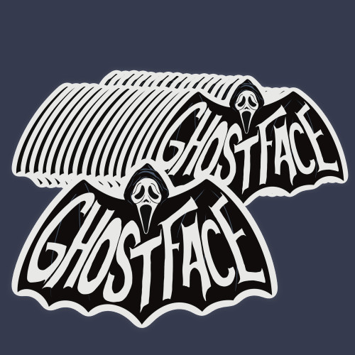 Ghostface (Batman '66 Mashup) Sticker